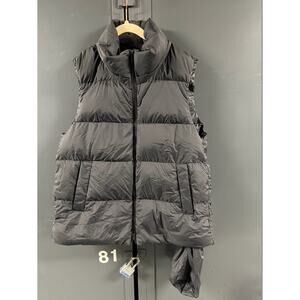 Black Ultra Light Down Uniqlo Puffer Vest- Small
